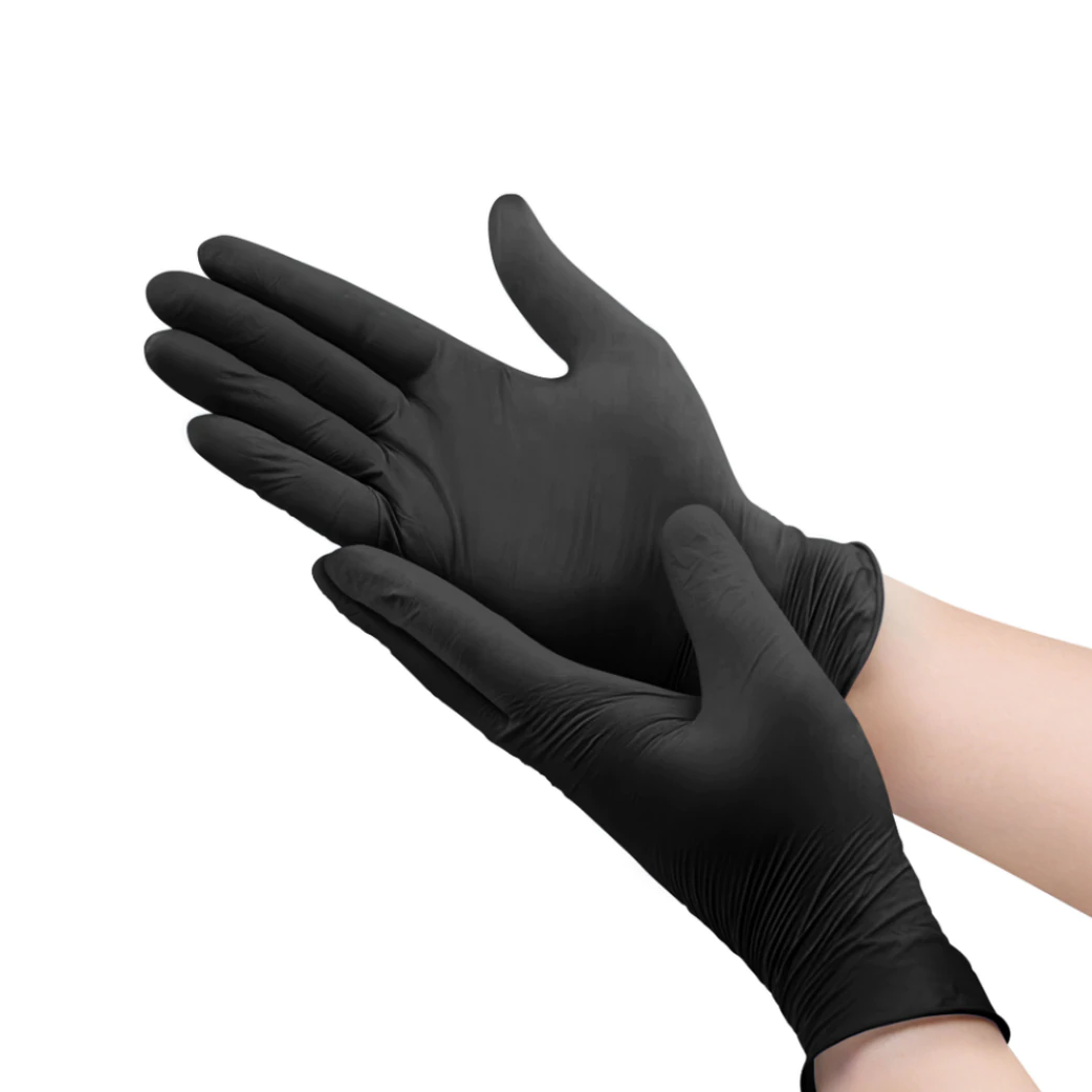 Definitie breedtegraad kast Zwarte Nitril handschoenen S (Nitrylex) - Harper's Beauty