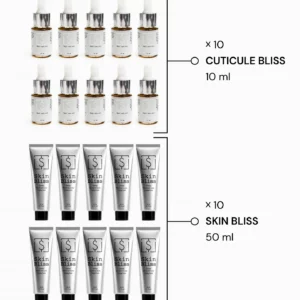 BLISS DUO SALON VOORDEELSET – 10 x CUTICLE BLISS + 10 x SKIN BLISS